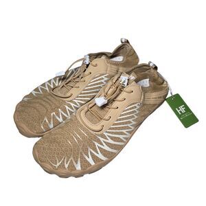 NWT Hike Footwear Signature Pro Non-Slip Barefoot Shoes Tan EU 47/ Men's US 14